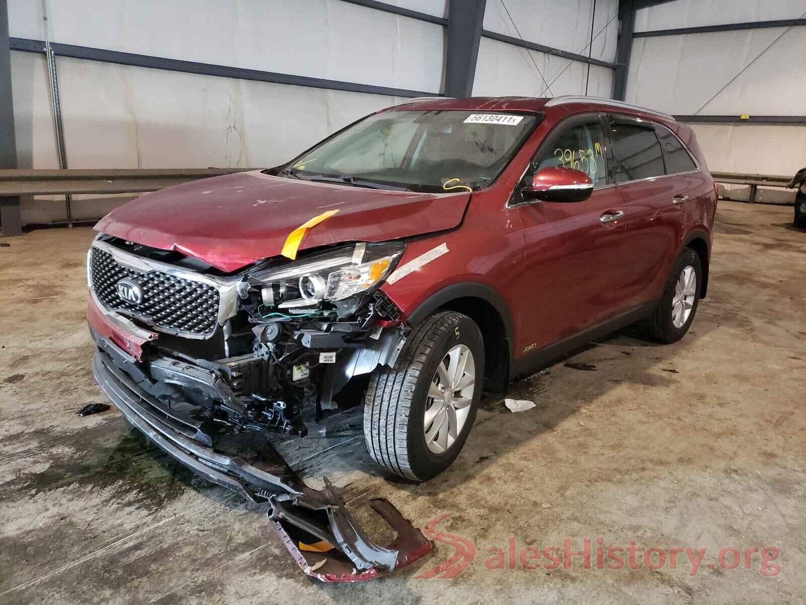 5XYPGDA34HG203635 2017 KIA SORENTO