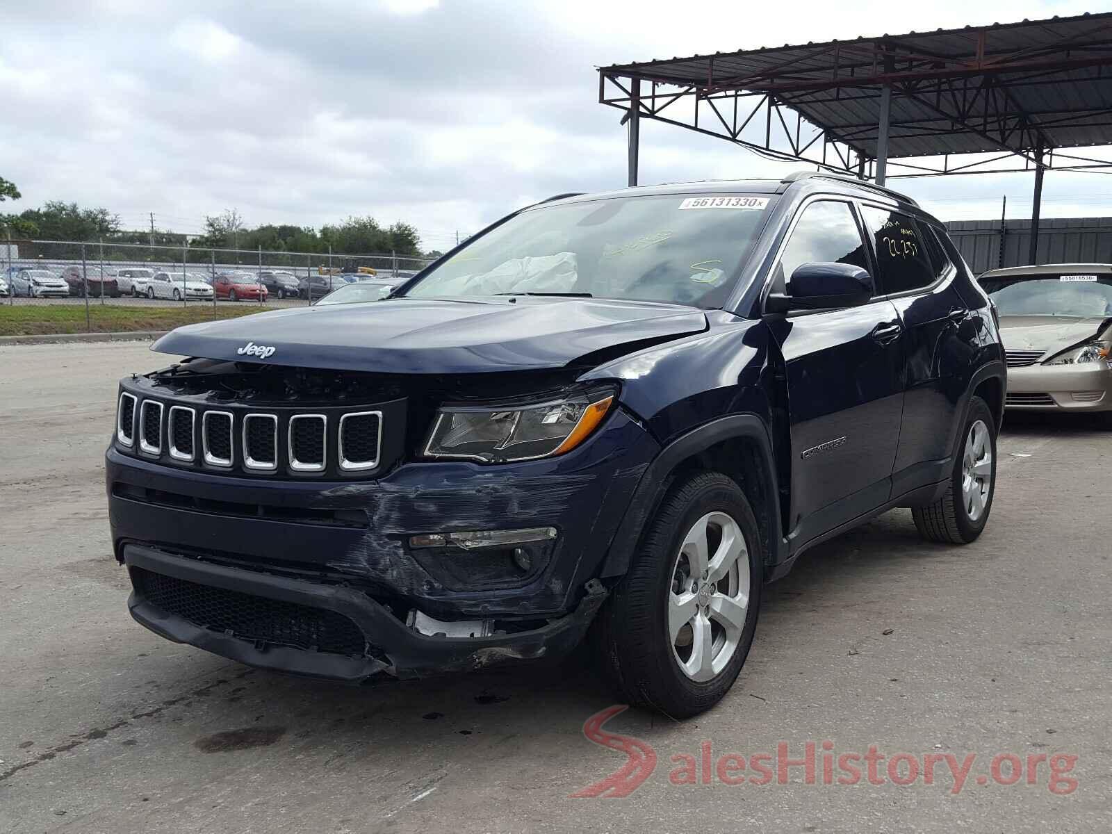 3C4NJCBB7KT637248 2019 JEEP COMPASS