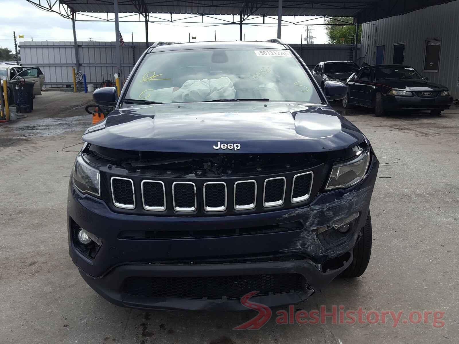 3C4NJCBB7KT637248 2019 JEEP COMPASS