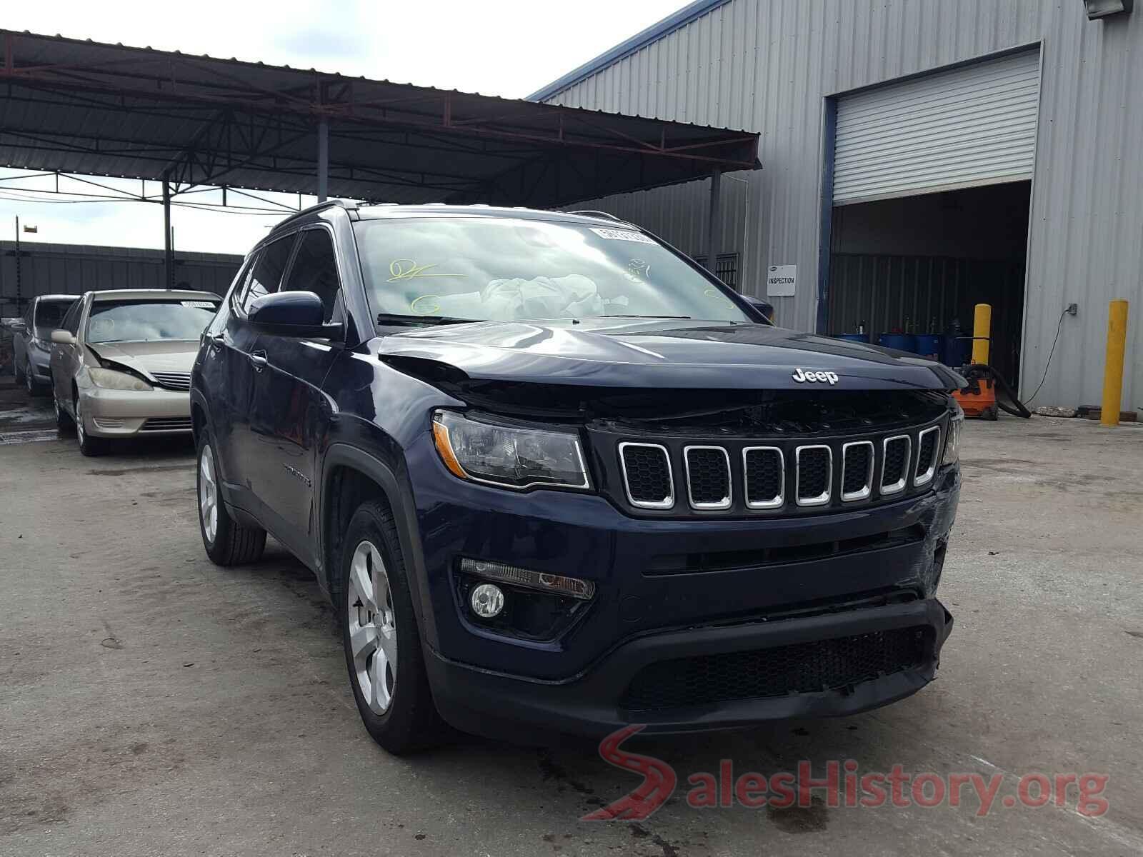 3C4NJCBB7KT637248 2019 JEEP COMPASS