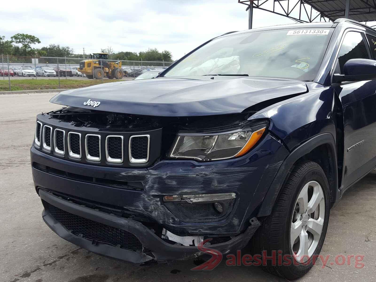 3C4NJCBB7KT637248 2019 JEEP COMPASS