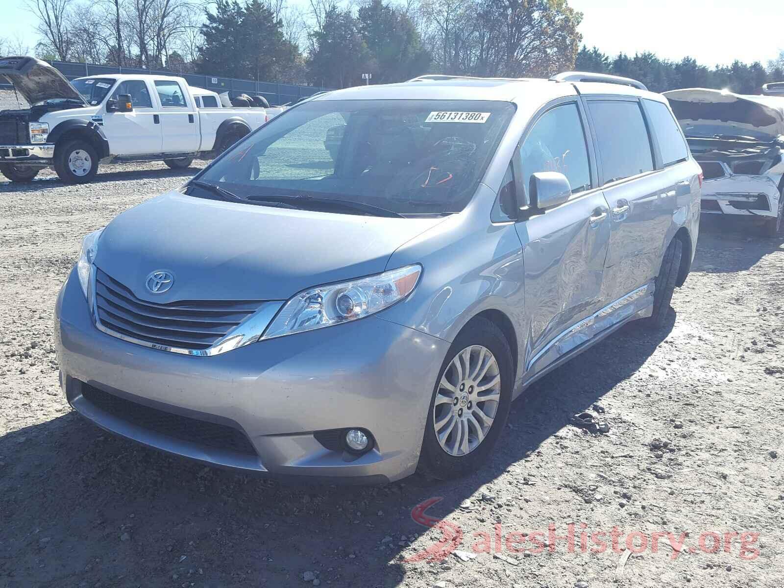 5TDYZ3DC5HS843795 2017 TOYOTA SIENNA