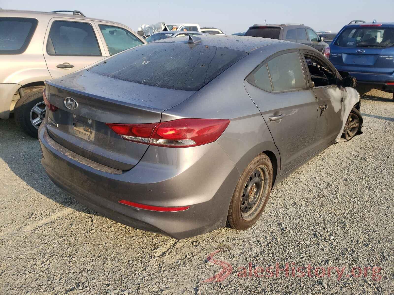 5NPD84LF3JH291812 2018 HYUNDAI ELANTRA