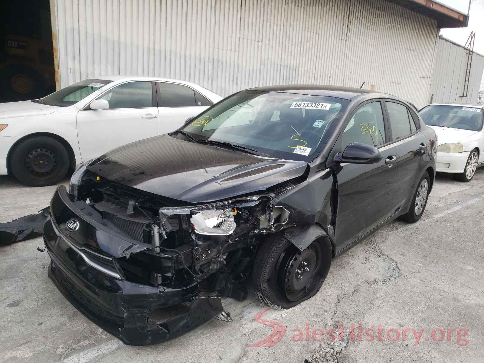 3KPA24AD8ME380600 2021 KIA RIO