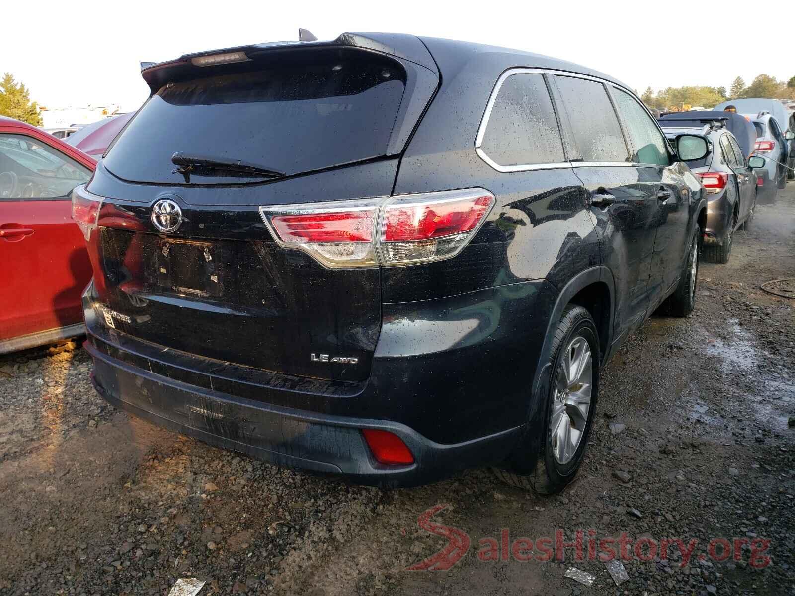 5TDBKRFH2GS301980 2016 TOYOTA HIGHLANDER