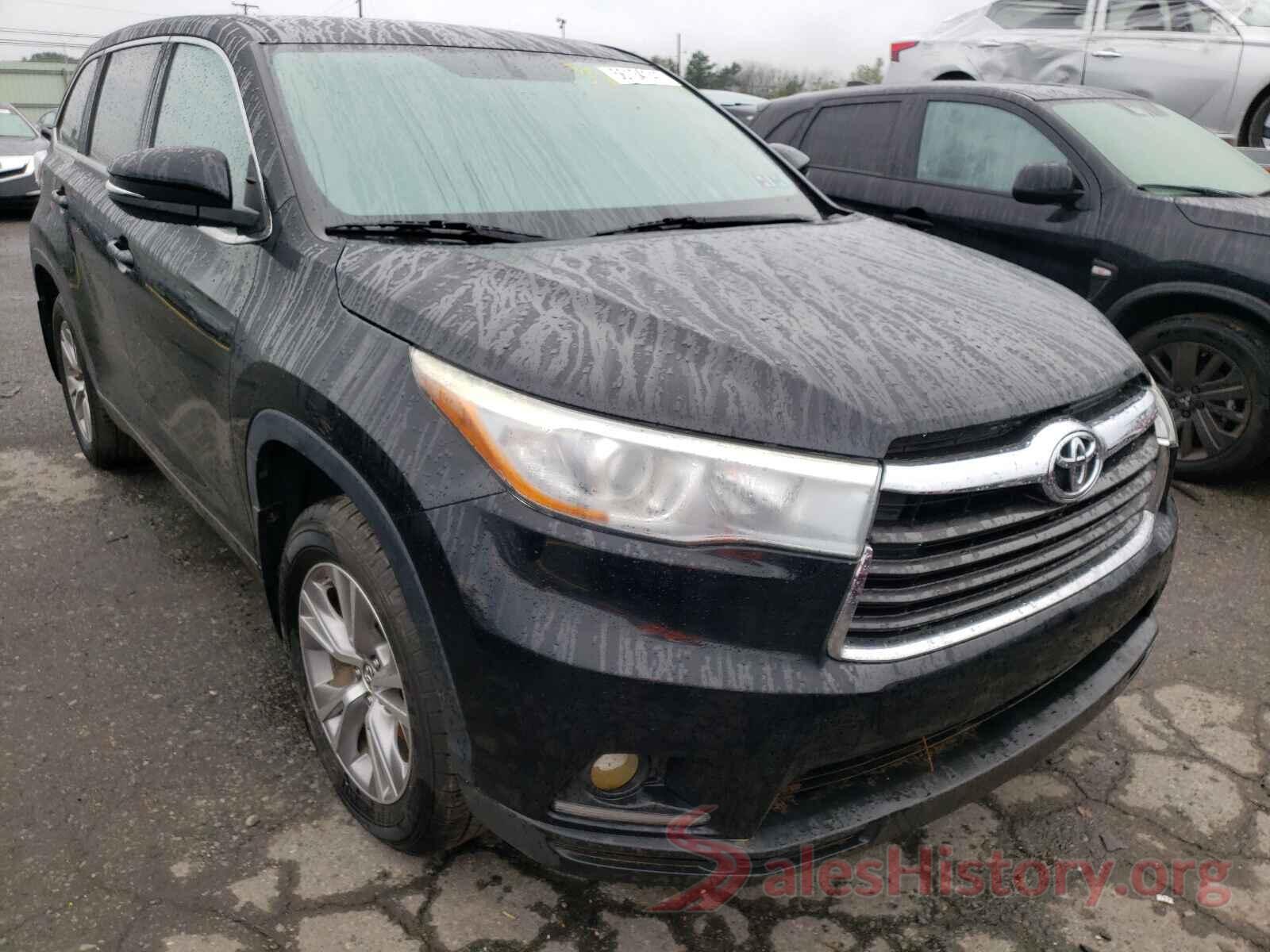 5TDBKRFH2GS301980 2016 TOYOTA HIGHLANDER