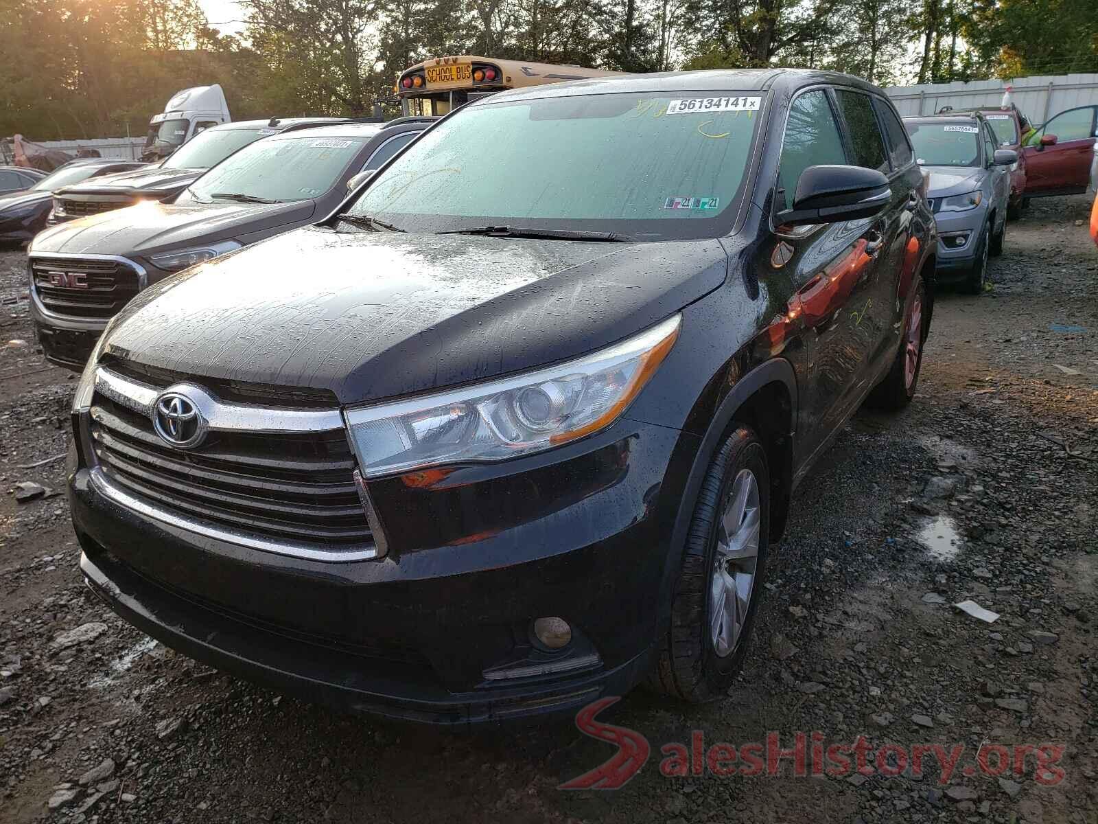 5TDBKRFH2GS301980 2016 TOYOTA HIGHLANDER