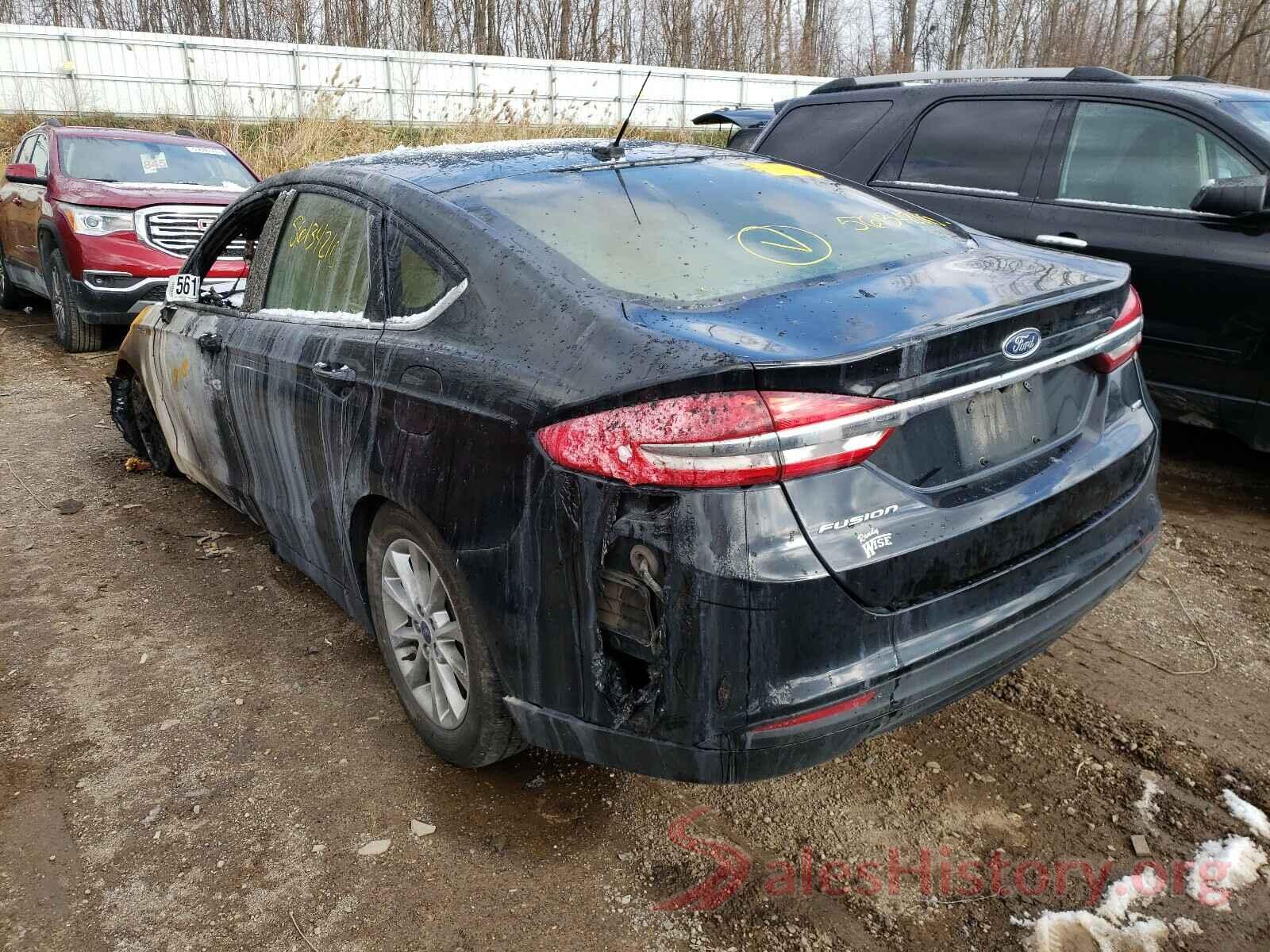 3FA6P0H72HR343109 2017 FORD FUSION