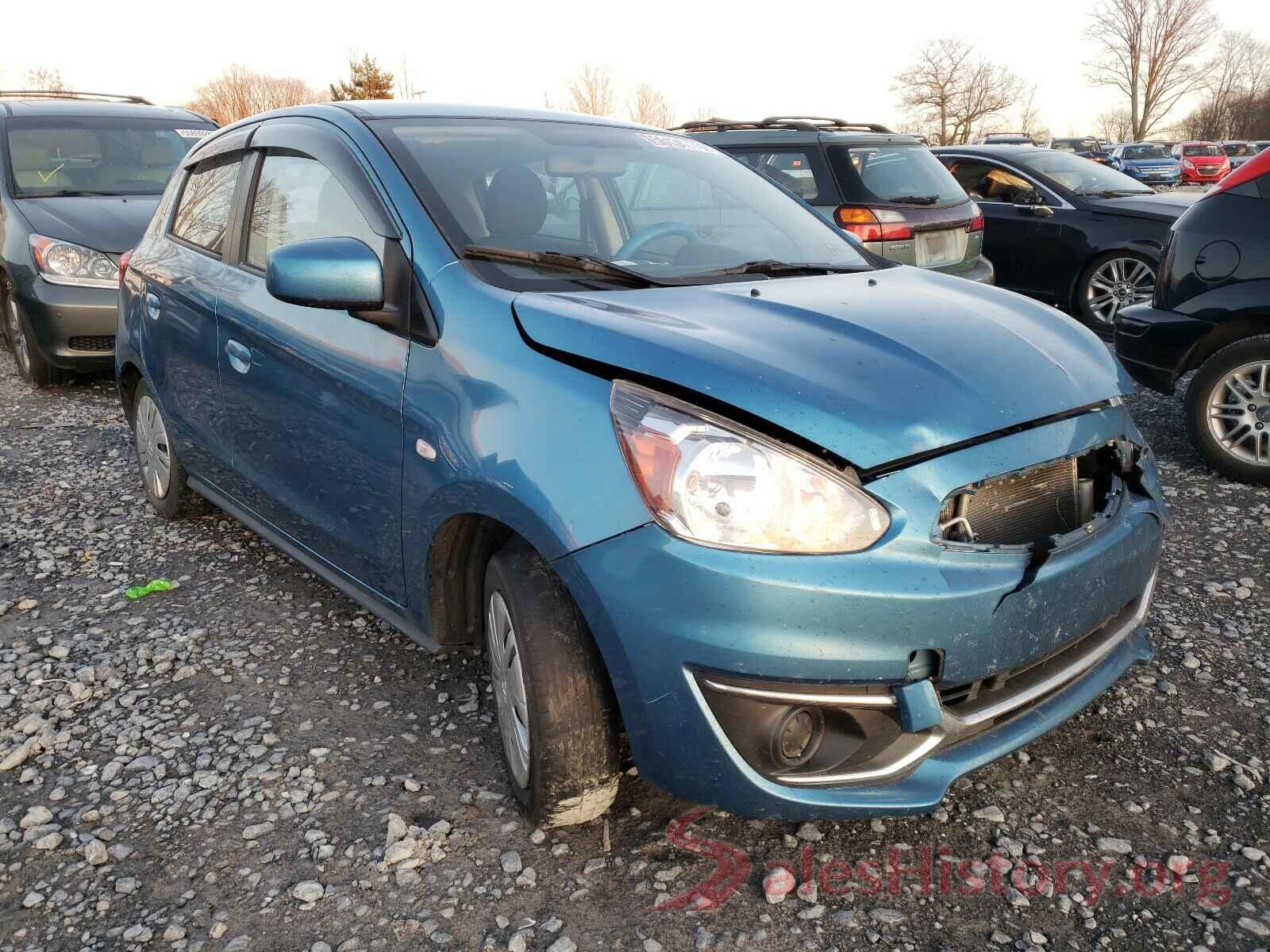 ML32A3HJXJH003739 2018 MITSUBISHI MIRAGE