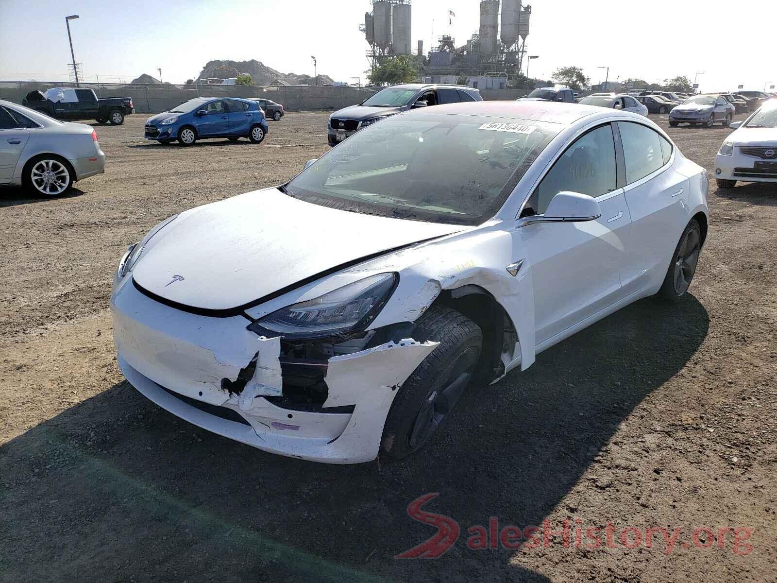 5YJ3E1EA0JF057274 2018 TESLA MODEL 3