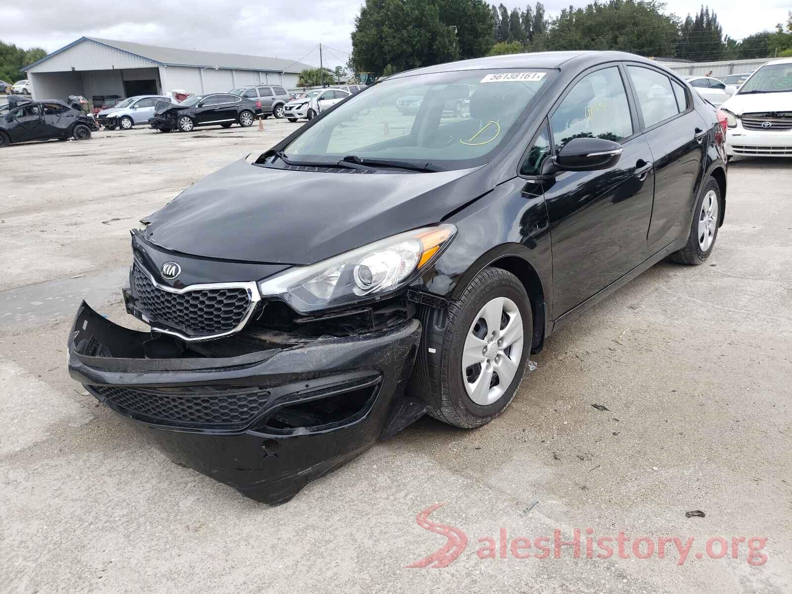 KNAFX4A66G5551656 2016 KIA FORTE