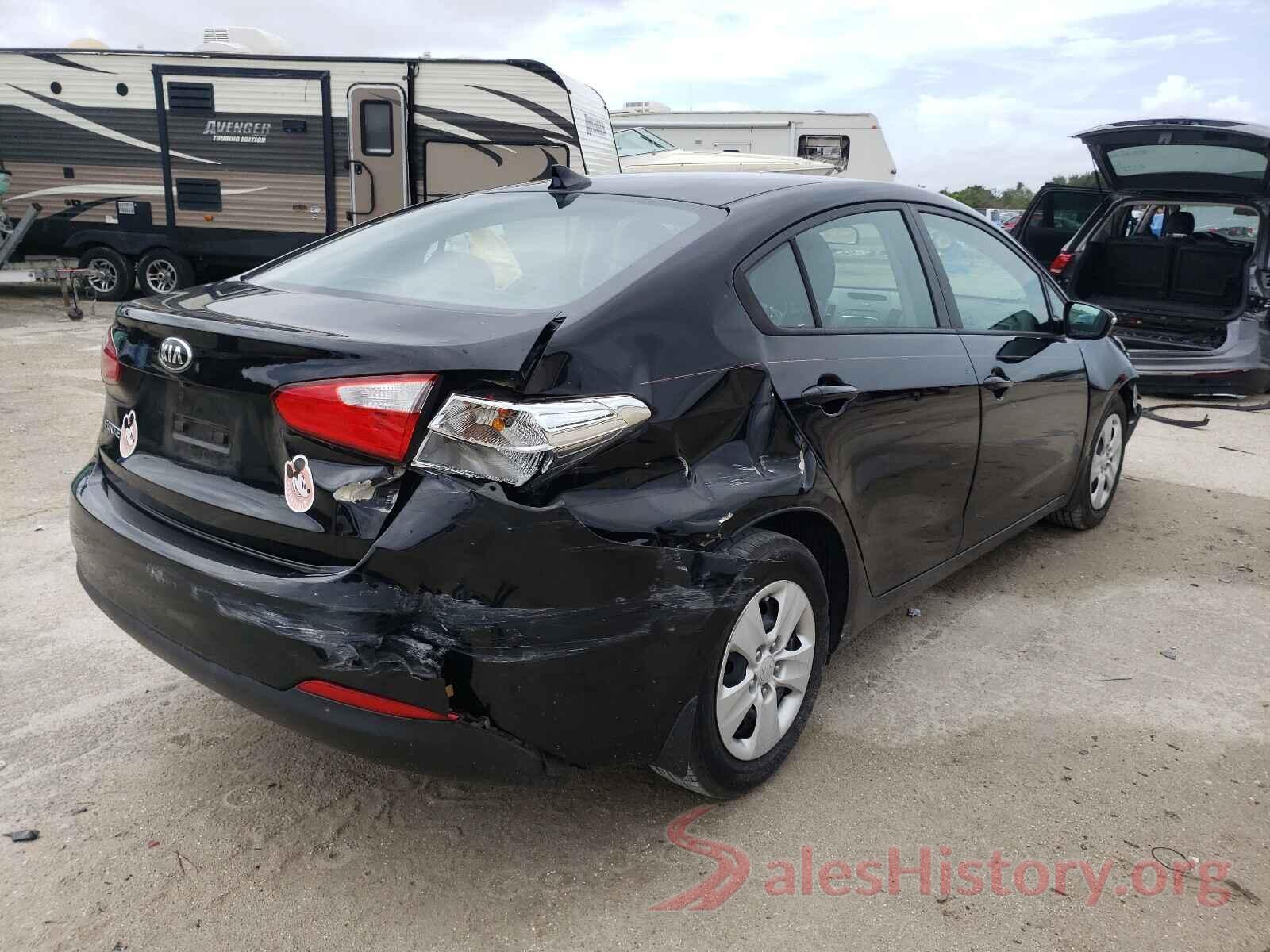 KNAFX4A66G5551656 2016 KIA FORTE