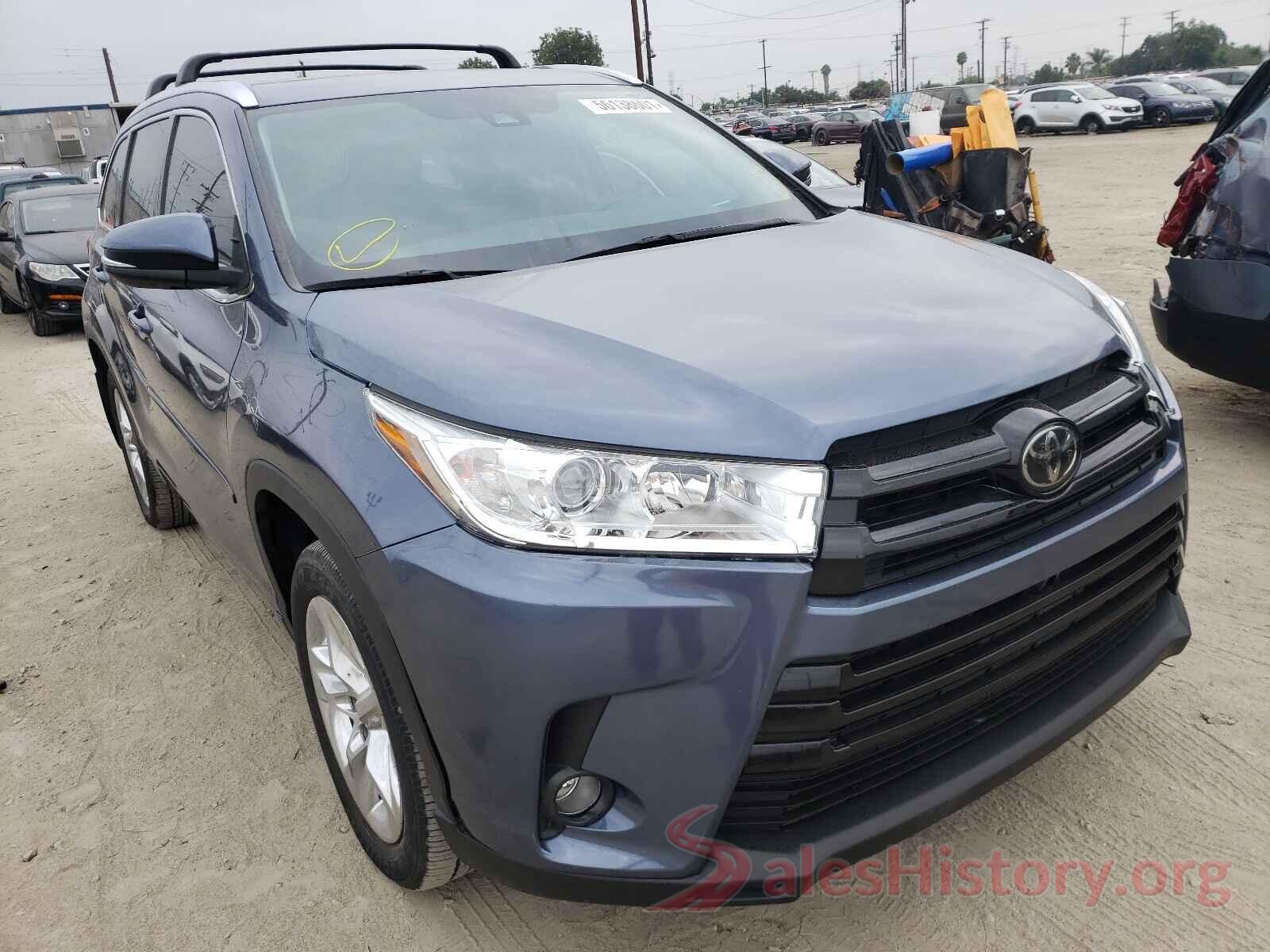 5TDDZRFH9JS821573 2018 TOYOTA HIGHLANDER