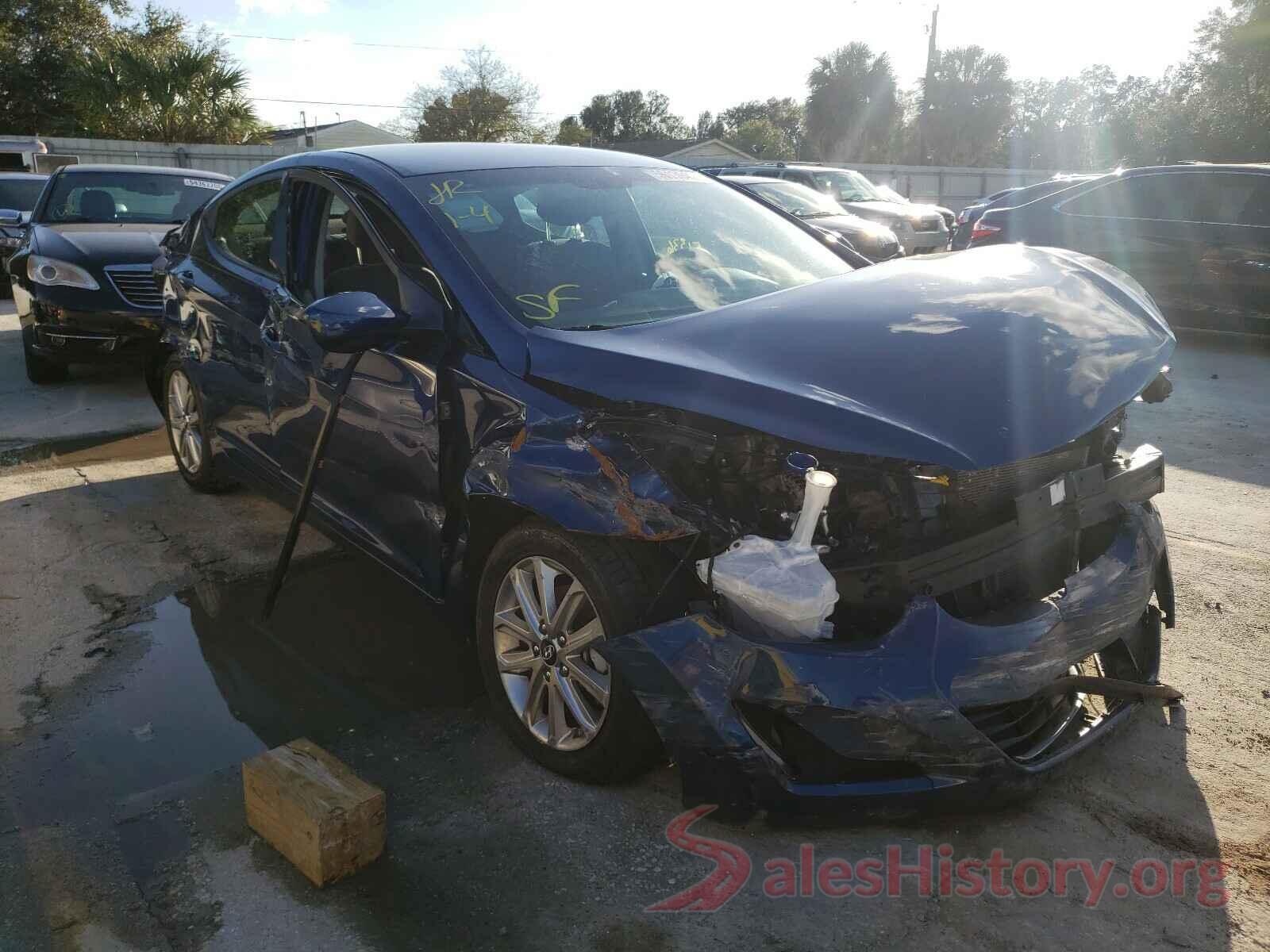 5NPDH4AE6GH754724 2016 HYUNDAI ELANTRA