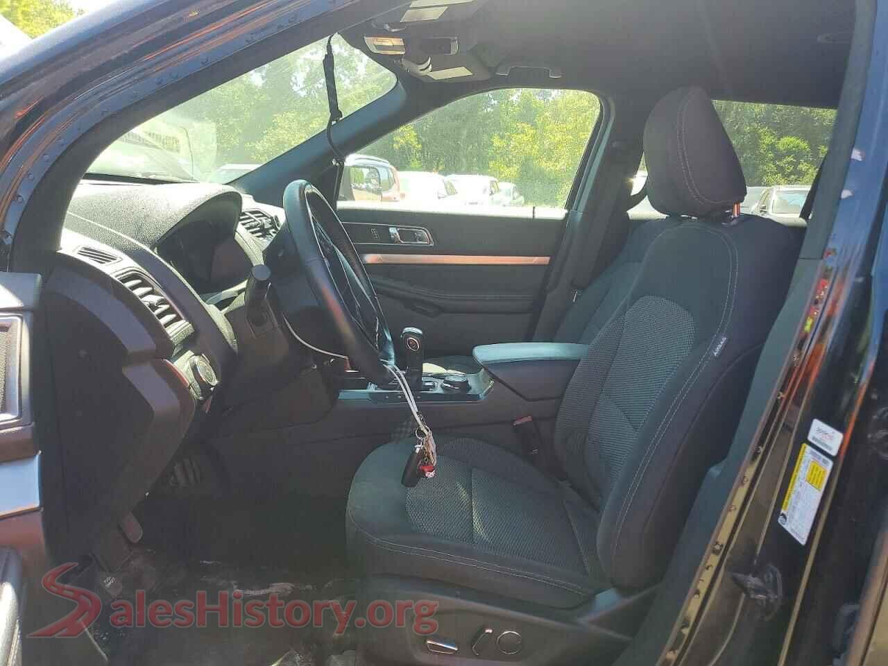 2018 FORD EXPLORER VIN 1FM5K8D83JGC44762, engine bay