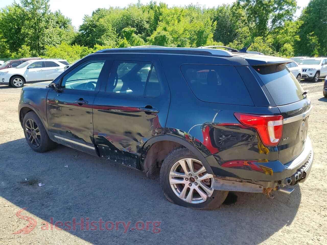 2018 FORD EXPLORER VIN 1FM5K8D83JGC44762, front view