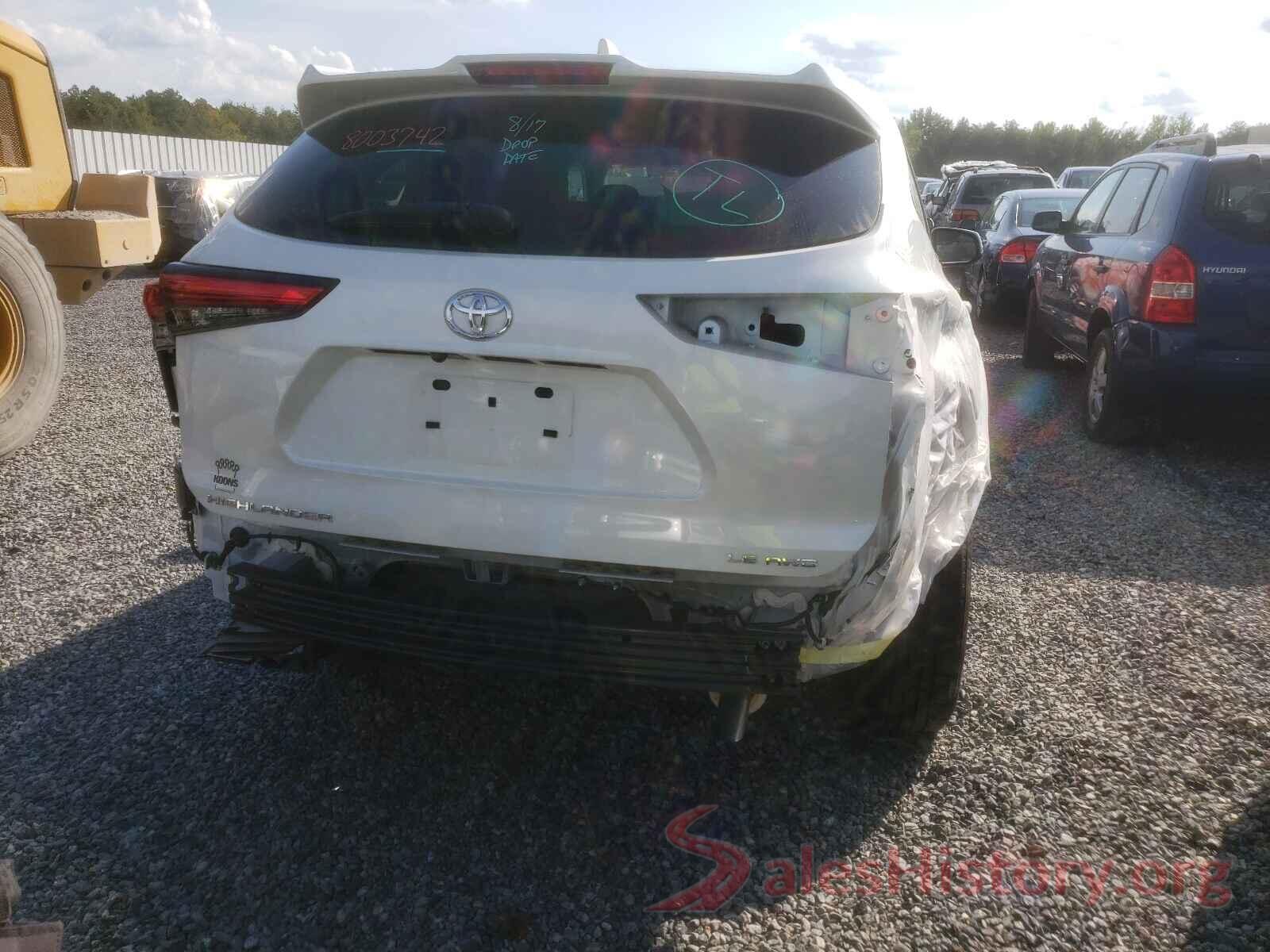 5TDBZRBH4LS014961 2020 TOYOTA HIGHLANDER