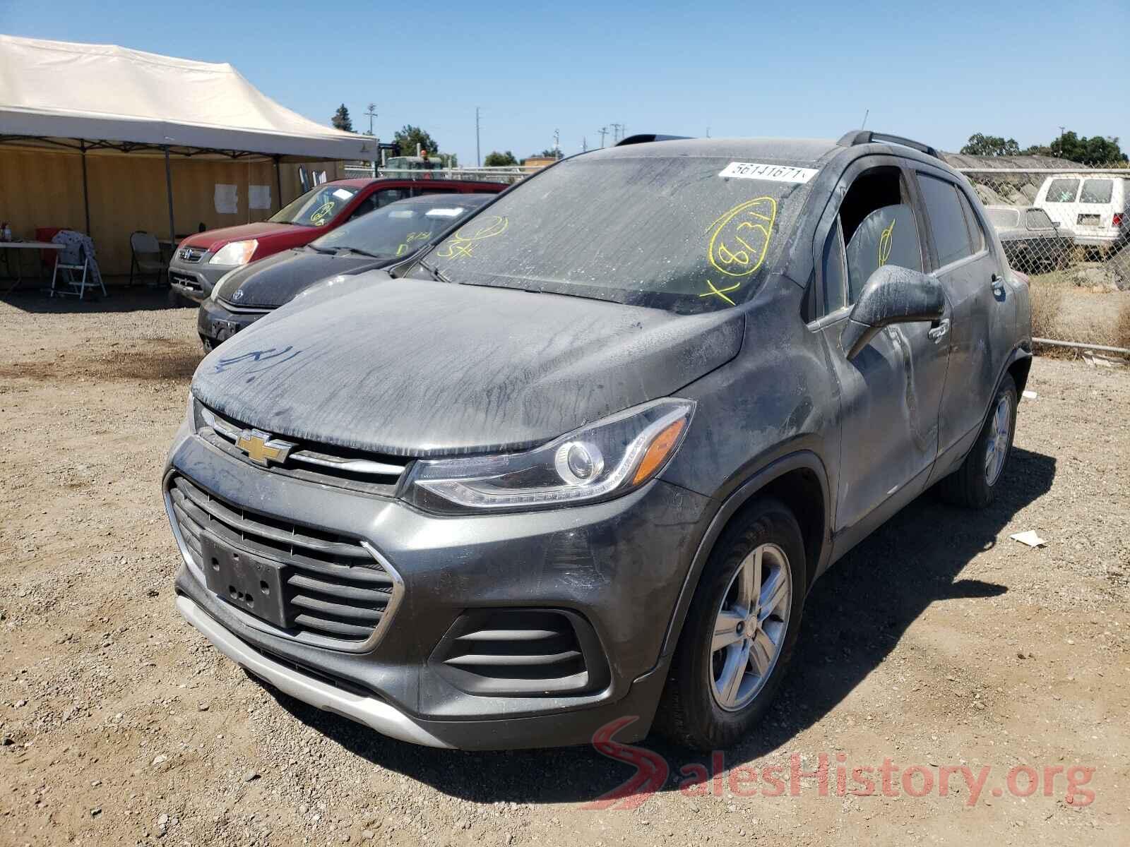 3GNCJLSB4JL196904 2018 CHEVROLET TRAX