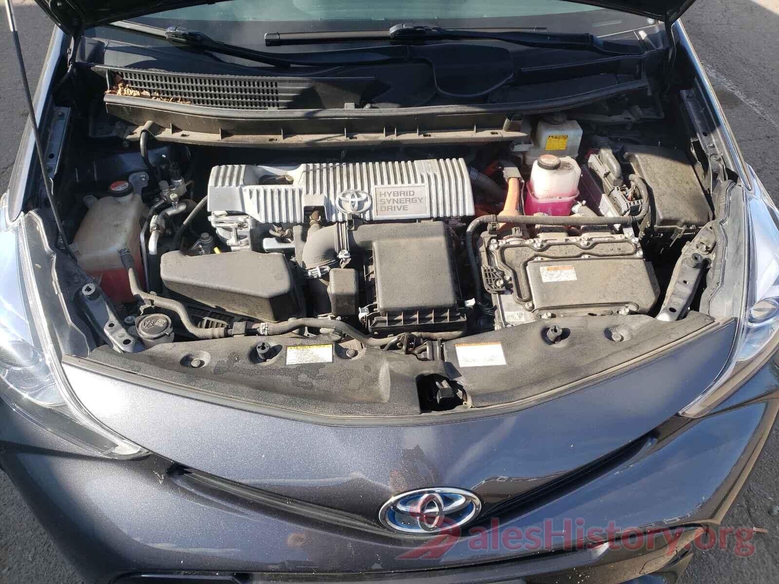 JTDZN3EUXGJ053668 2016 TOYOTA PRIUS