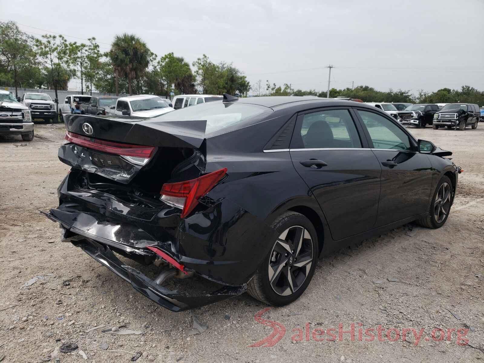 5NPLP4AG7MH027748 2021 HYUNDAI ELANTRA