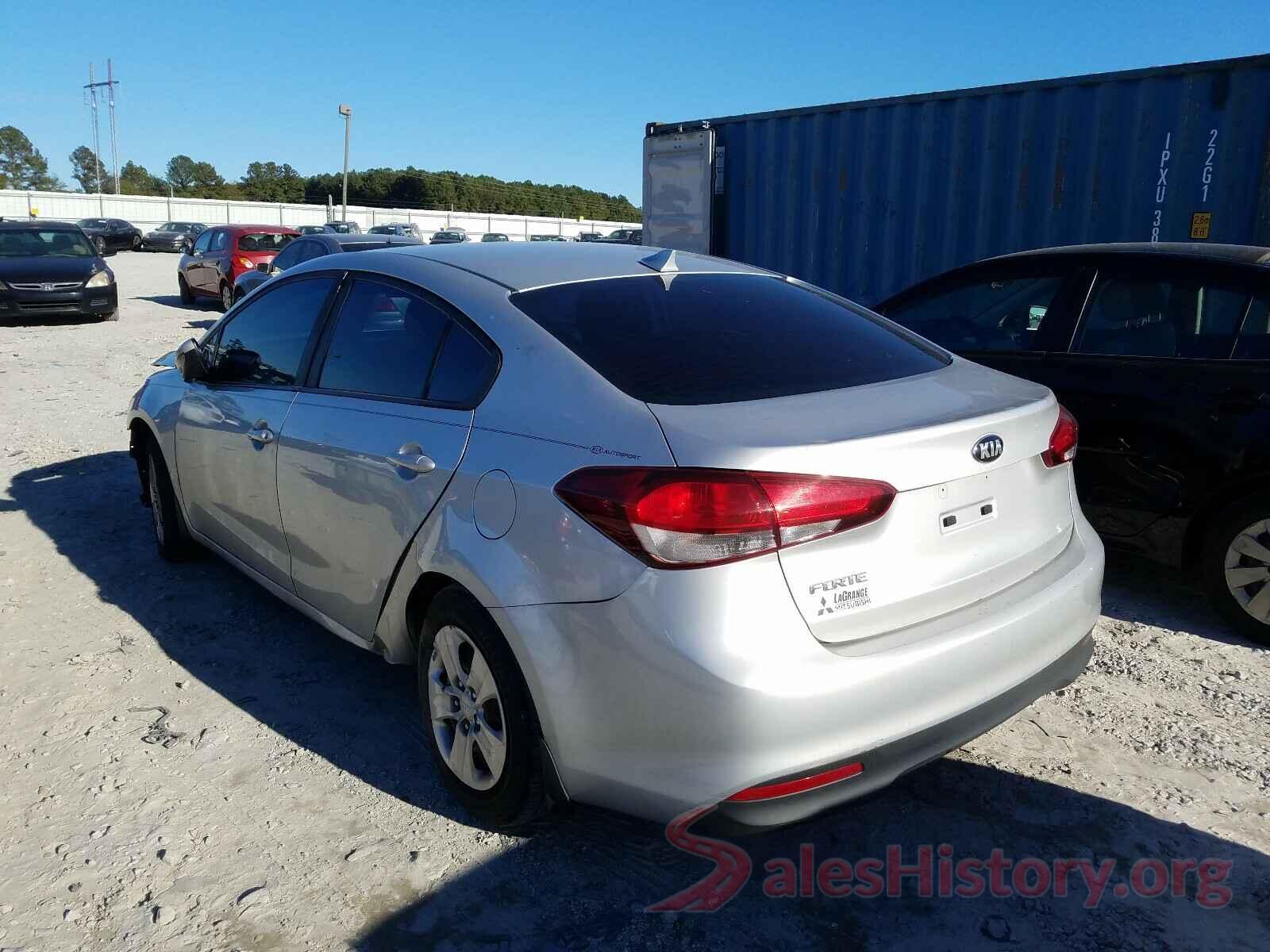 3KPFK4A71HE040713 2017 KIA FORTE