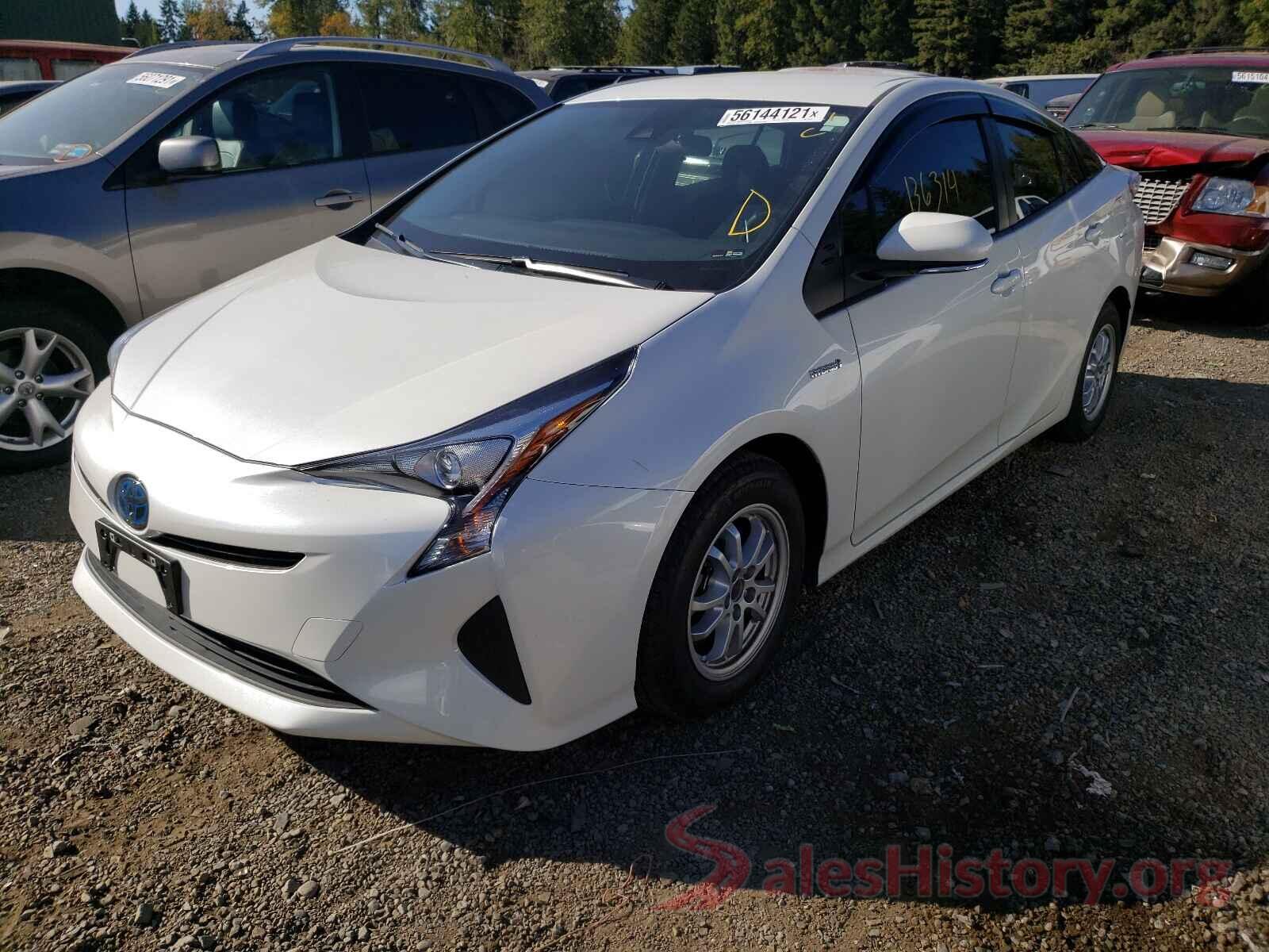 JTDKBRFU3H3543726 2017 TOYOTA PRIUS