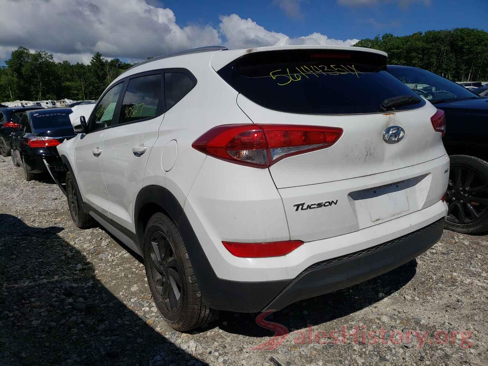 KM8J3CA48JU612242 2018 HYUNDAI TUCSON