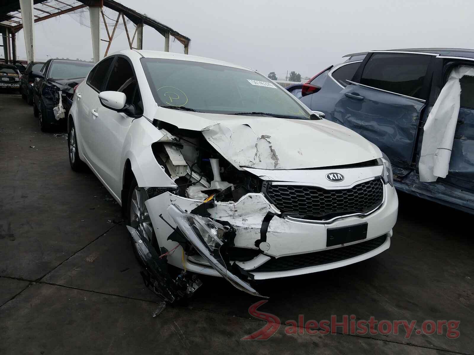 KNAFX4A69G5519347 2016 KIA FORTE