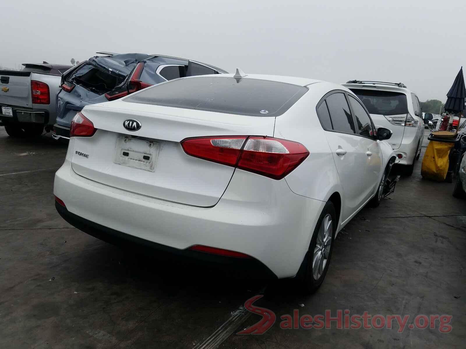 KNAFX4A69G5519347 2016 KIA FORTE