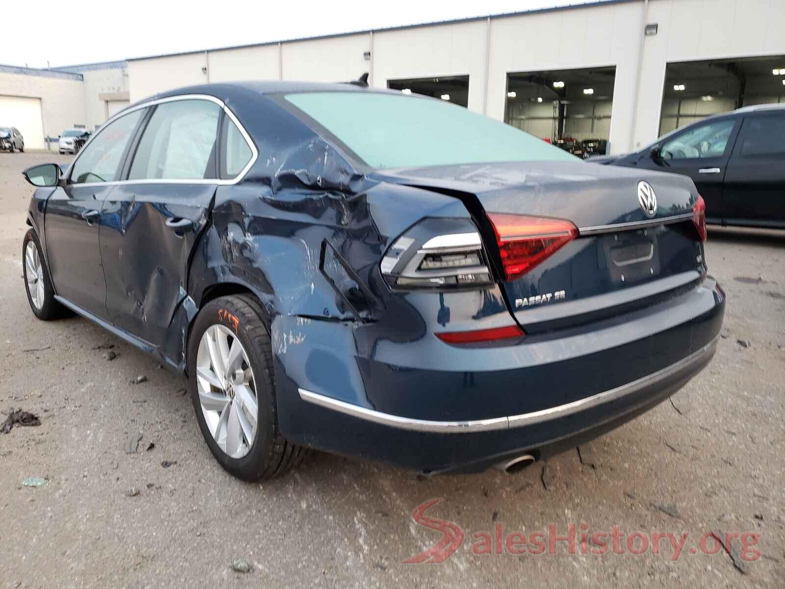 1VWBA7A38JC009940 2018 VOLKSWAGEN PASSAT