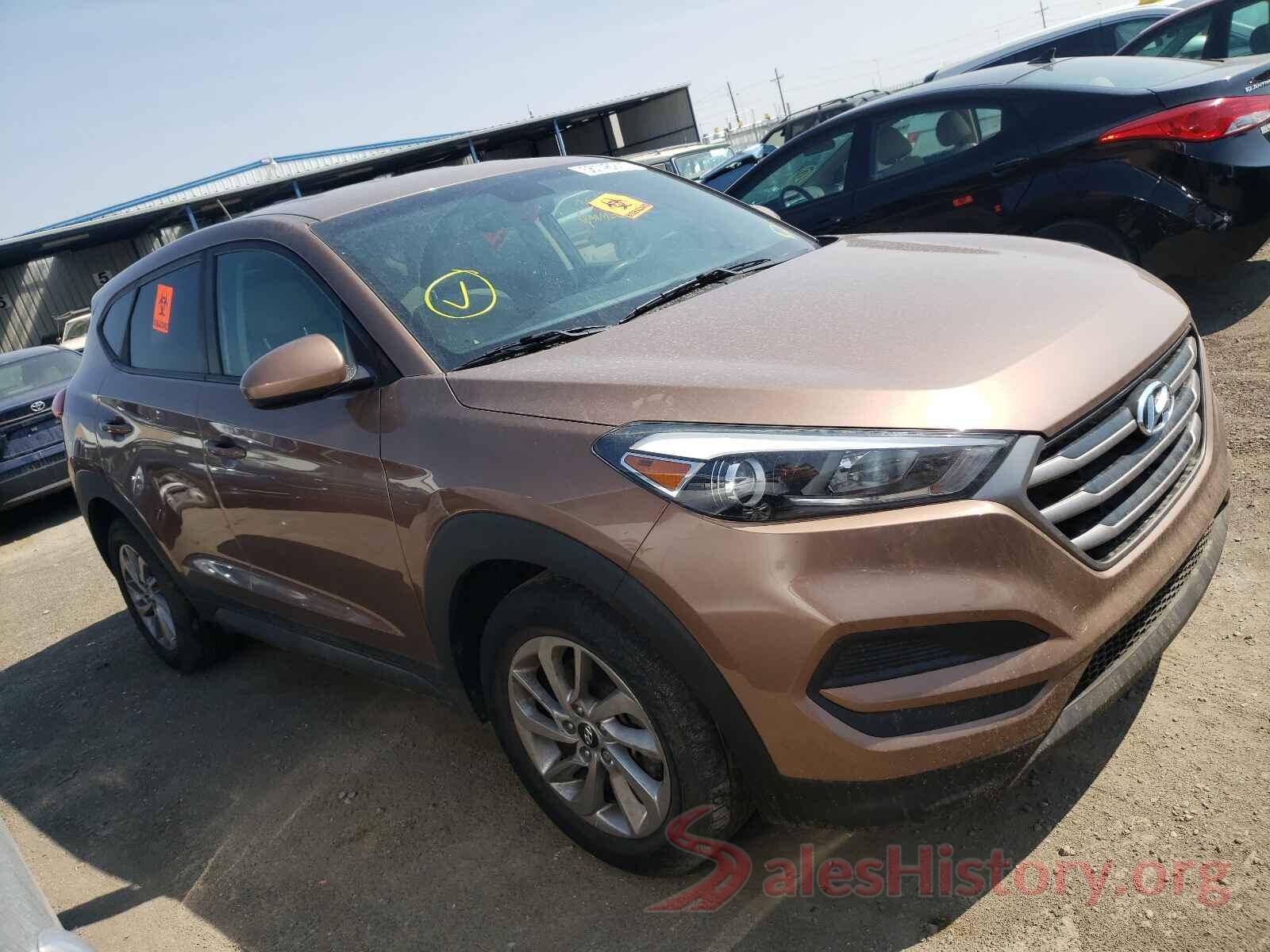 KM8J23A40GU155566 2016 HYUNDAI TUCSON