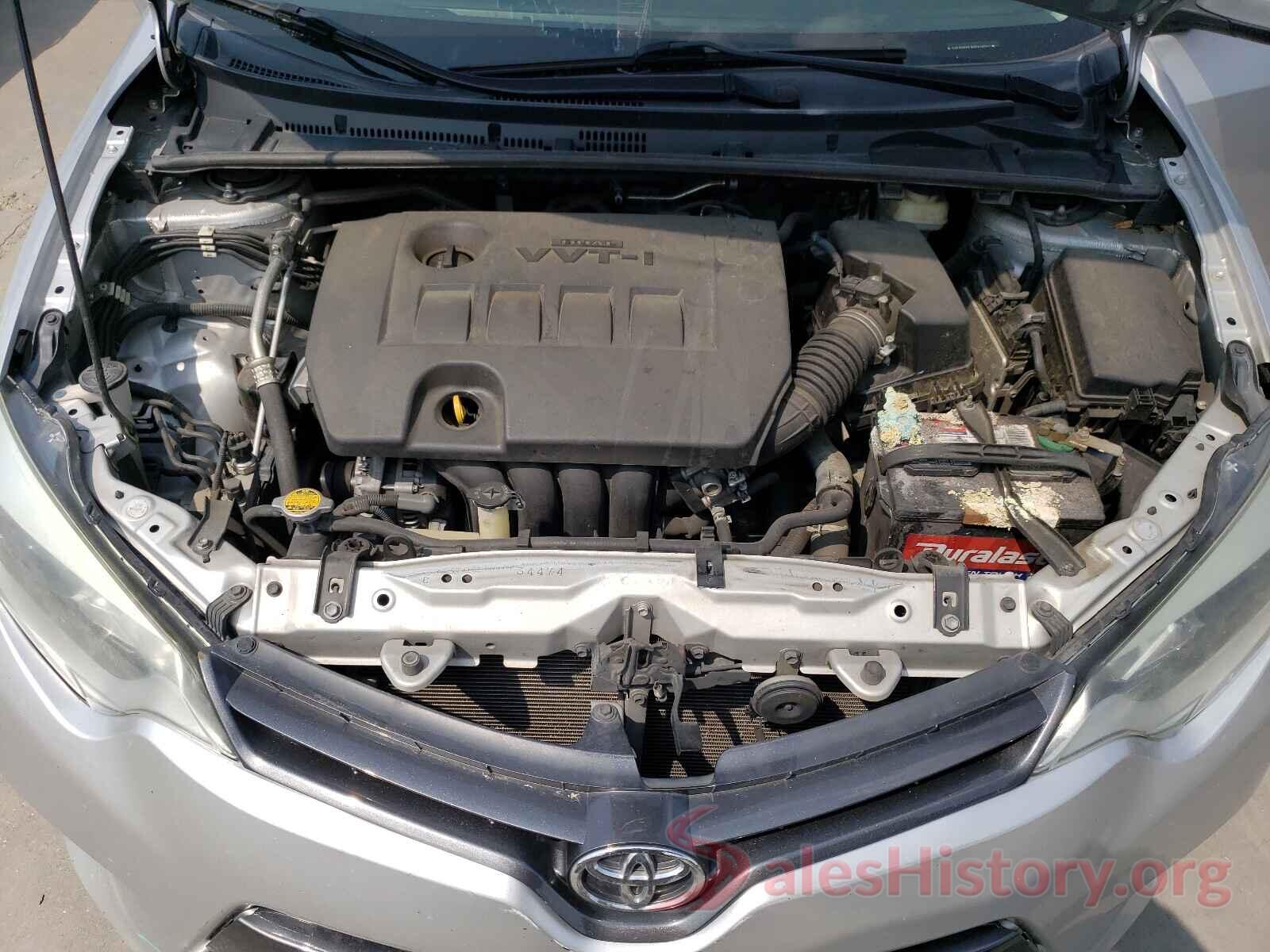 5YFBURHEXGP459957 2016 TOYOTA COROLLA