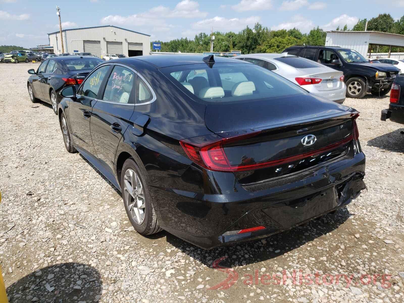 KMHL64JA9MA147021 2021 HYUNDAI SONATA