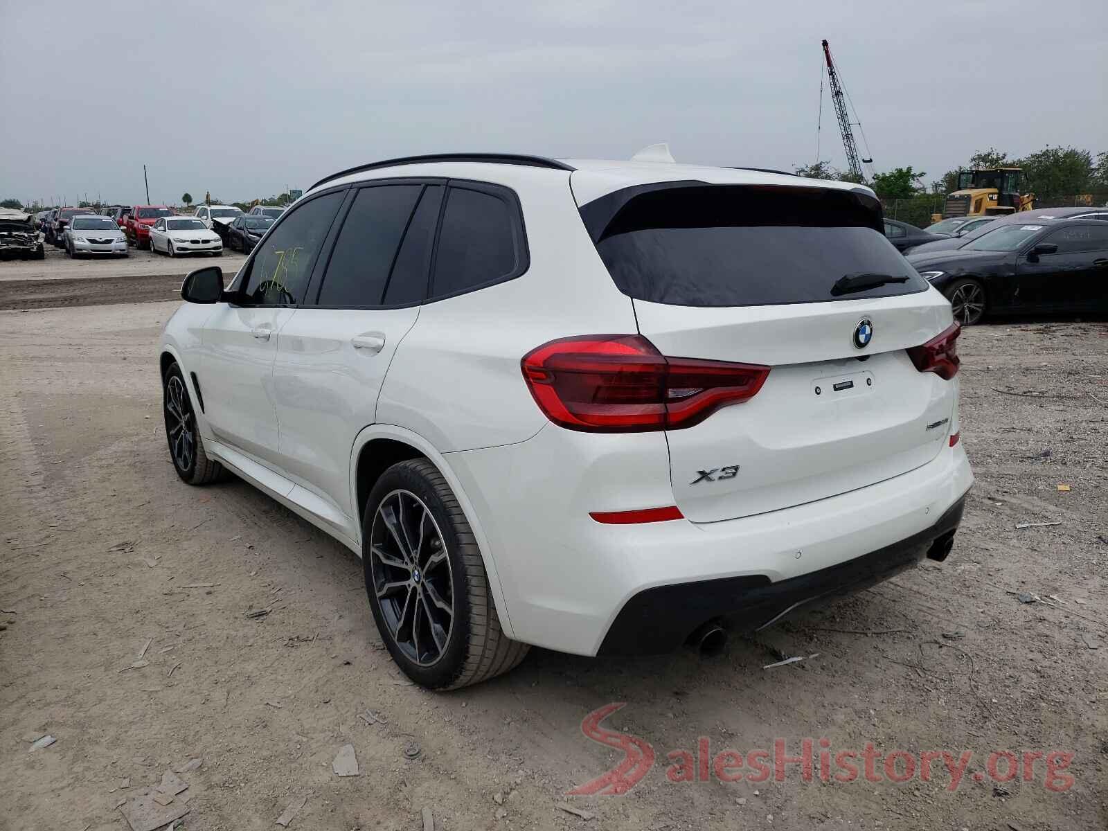 5UXTY3C08M9F93810 2021 BMW X3