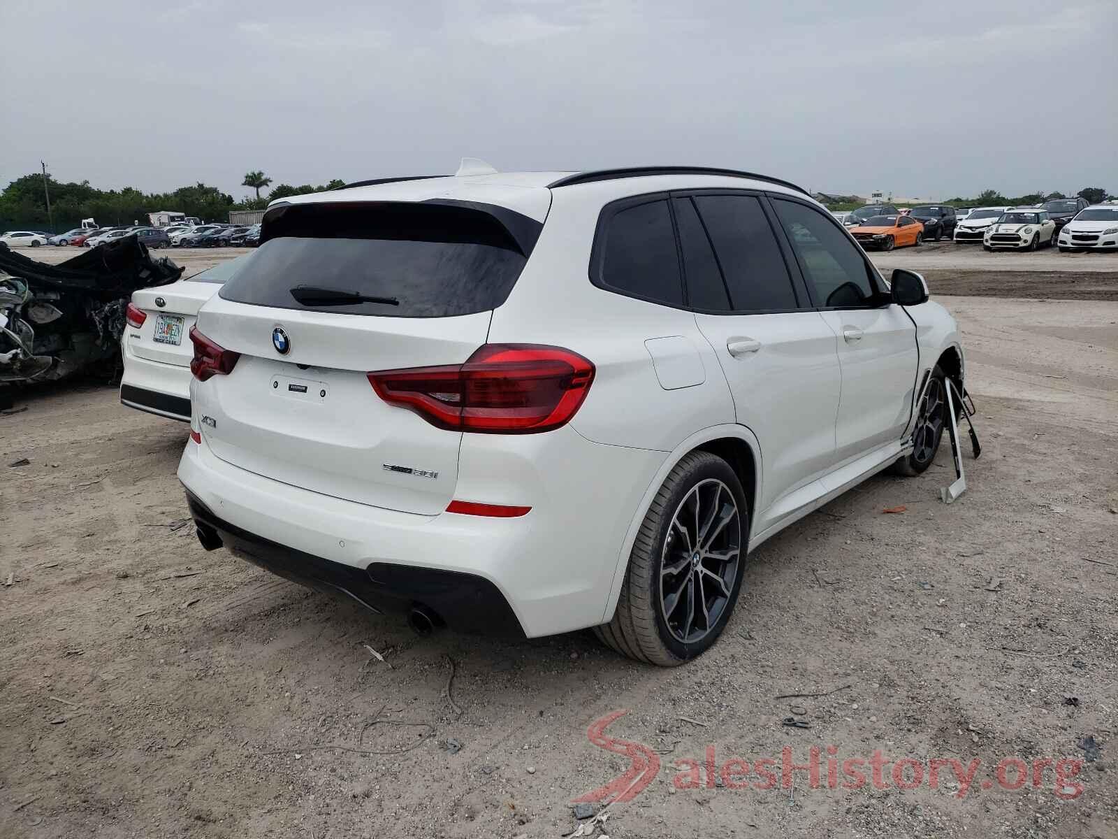 5UXTY3C08M9F93810 2021 BMW X3