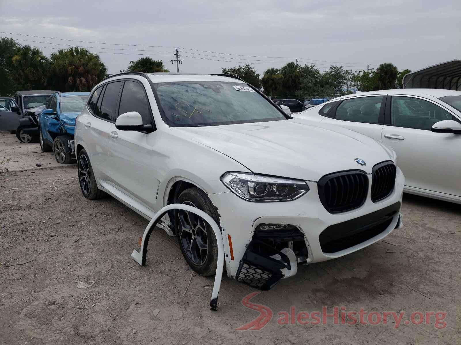 5UXTY3C08M9F93810 2021 BMW X3