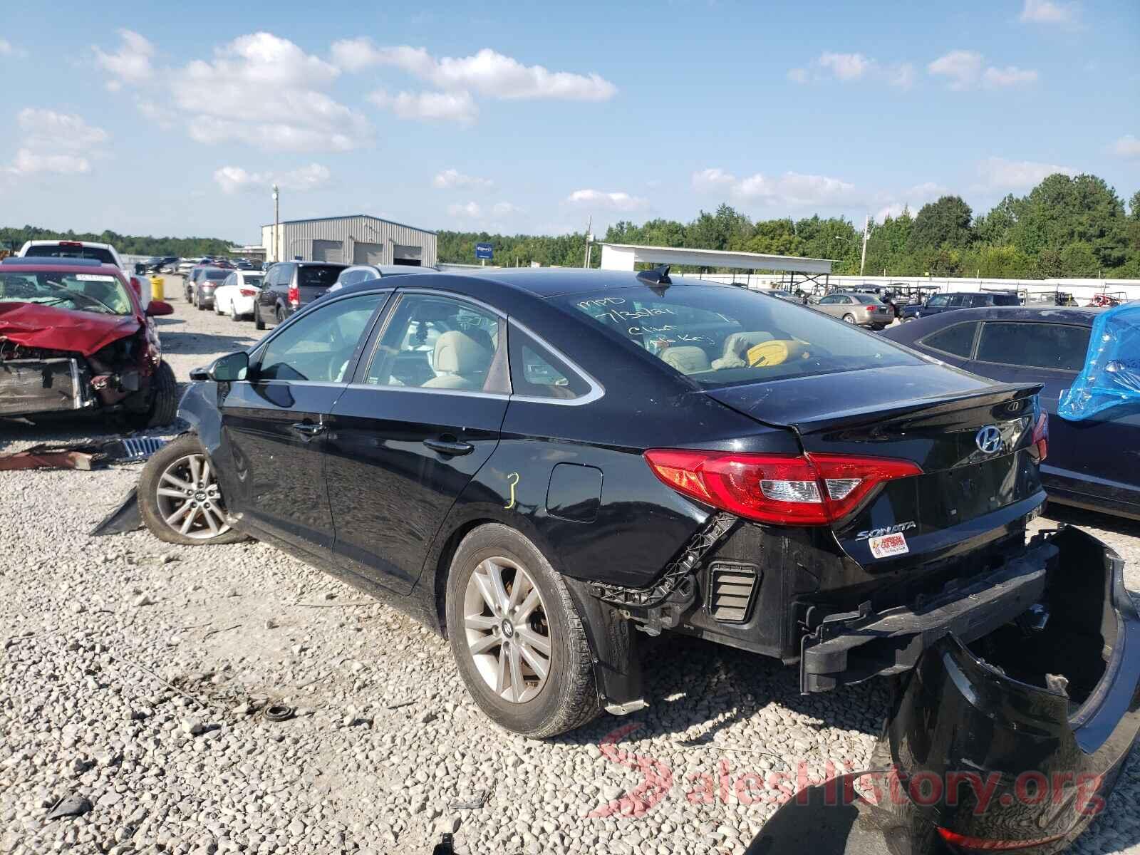 5NPE24AFXGH307456 2016 HYUNDAI SONATA