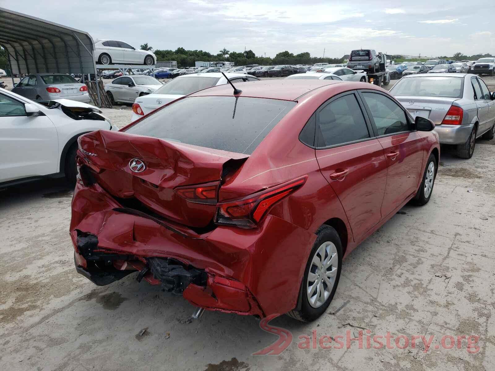 3KPC24A69LE093131 2020 HYUNDAI ACCENT