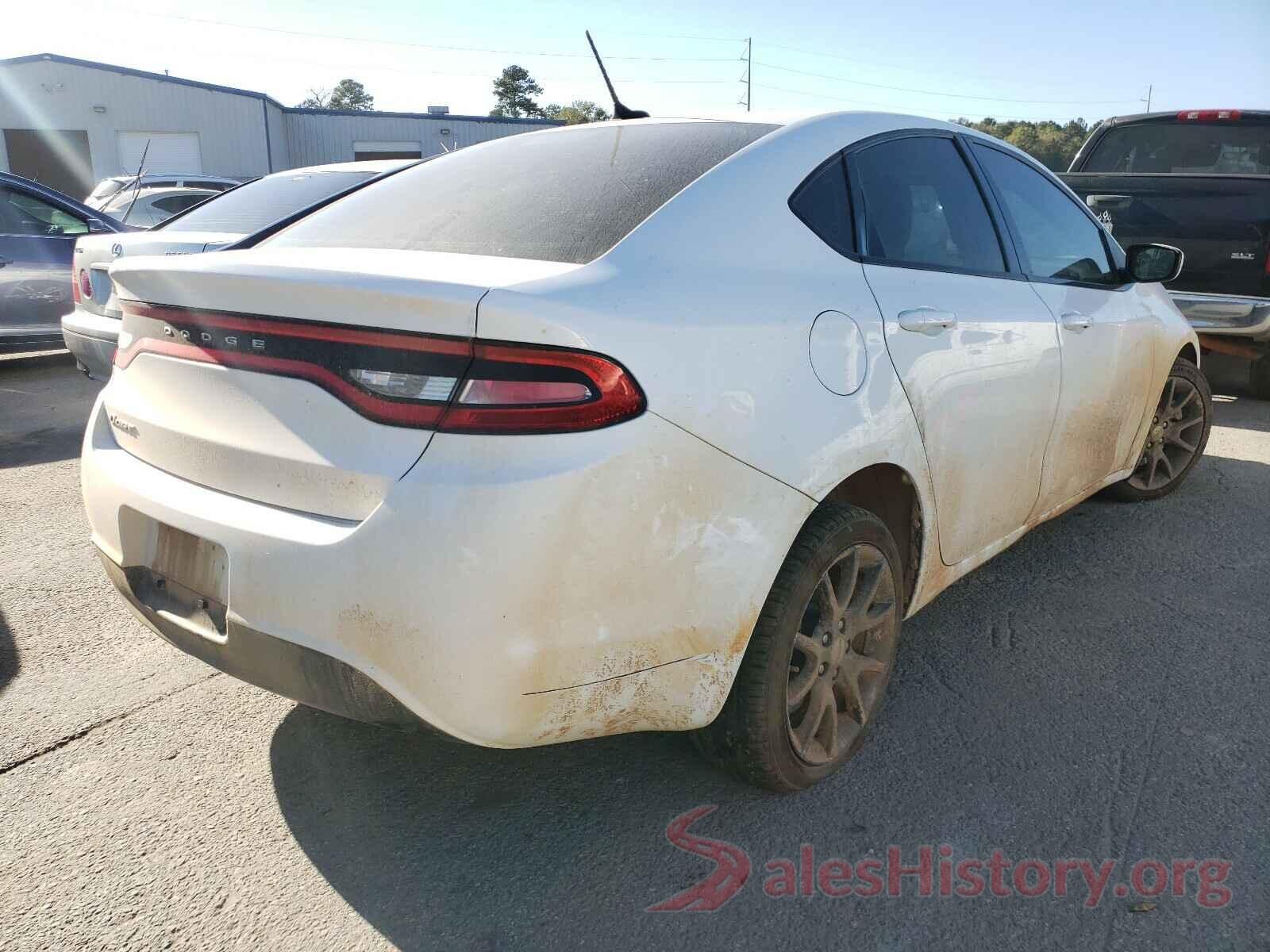 1C3CDFAA1GD585240 2016 DODGE DART