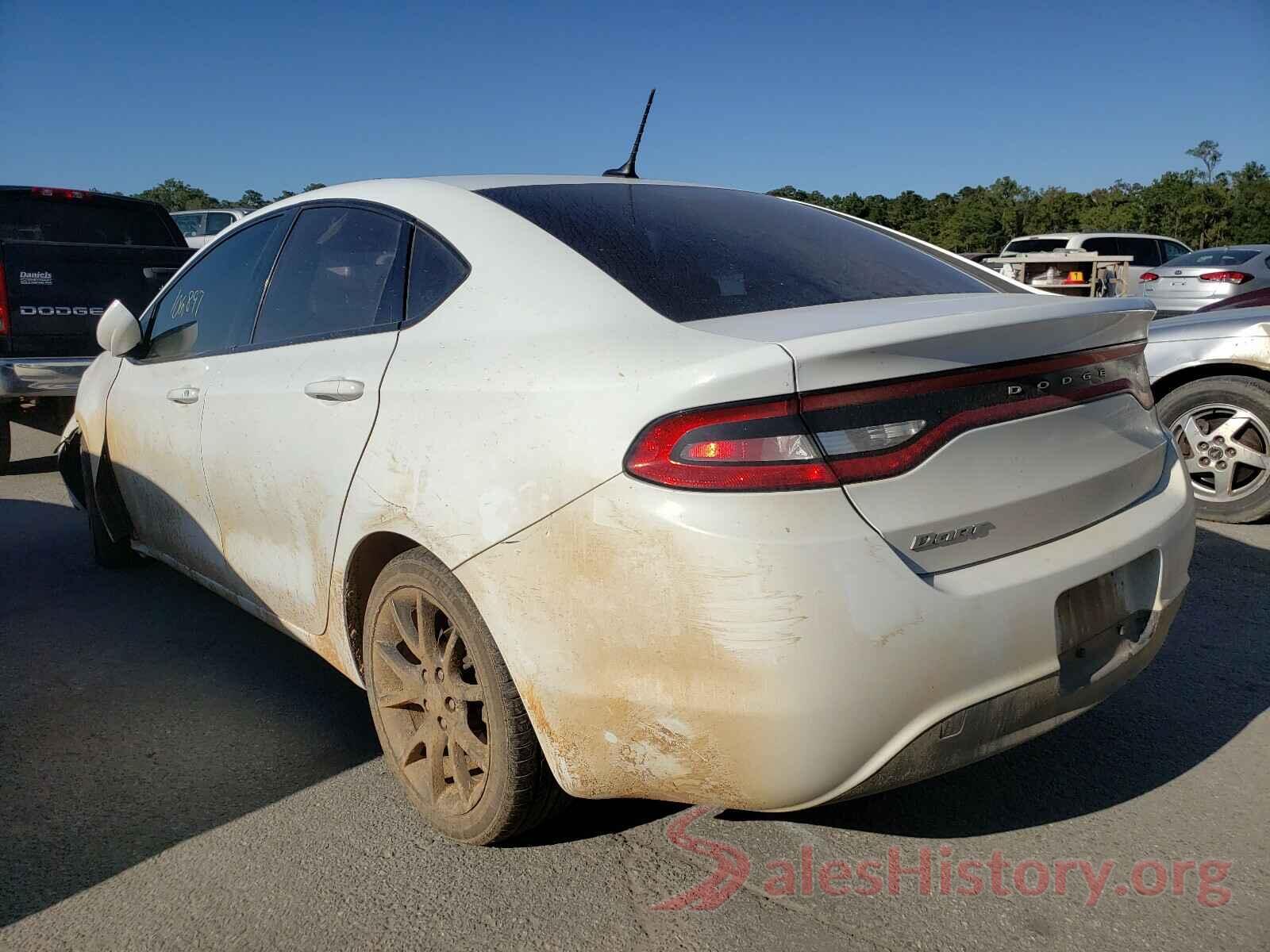 1C3CDFAA1GD585240 2016 DODGE DART