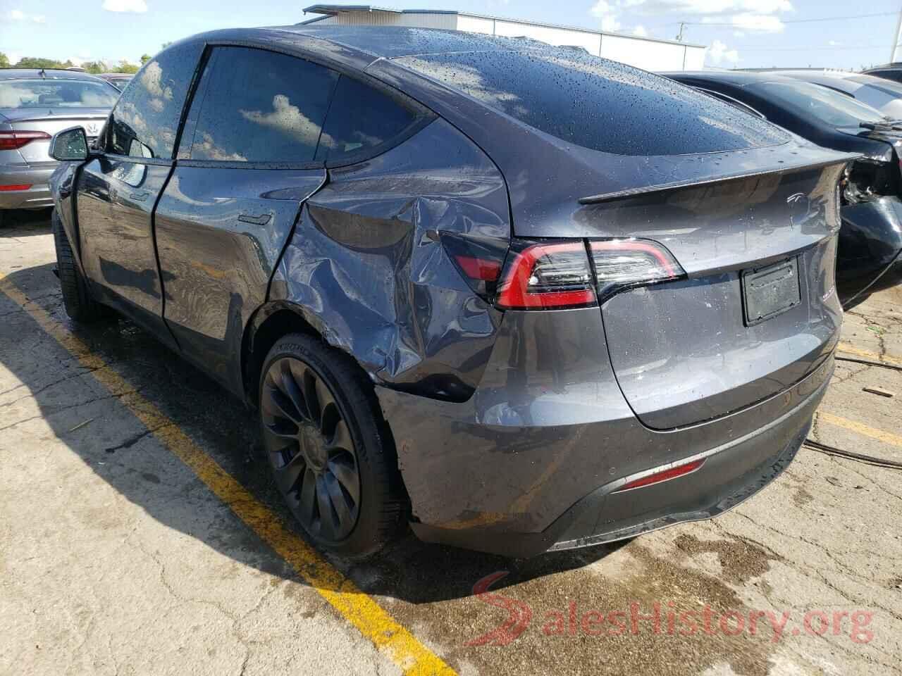 7SAYGDEFXNF487867 2022 TESLA MODEL Y