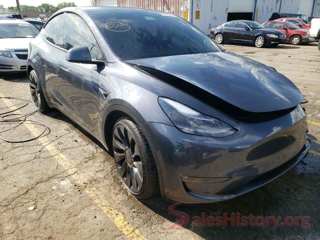 7SAYGDEFXNF487867 2022 TESLA MODEL Y