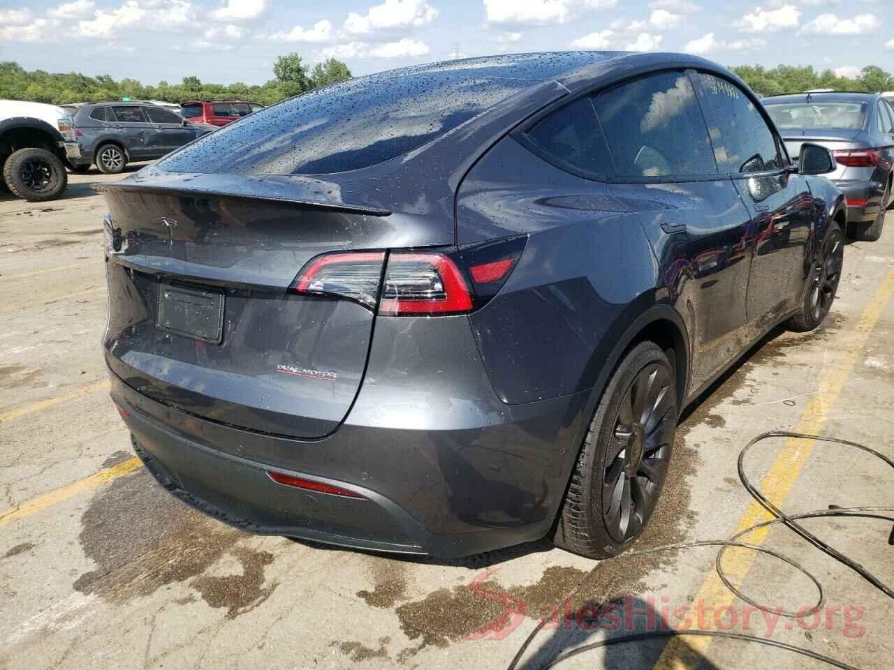 7SAYGDEFXNF487867 2022 TESLA MODEL Y