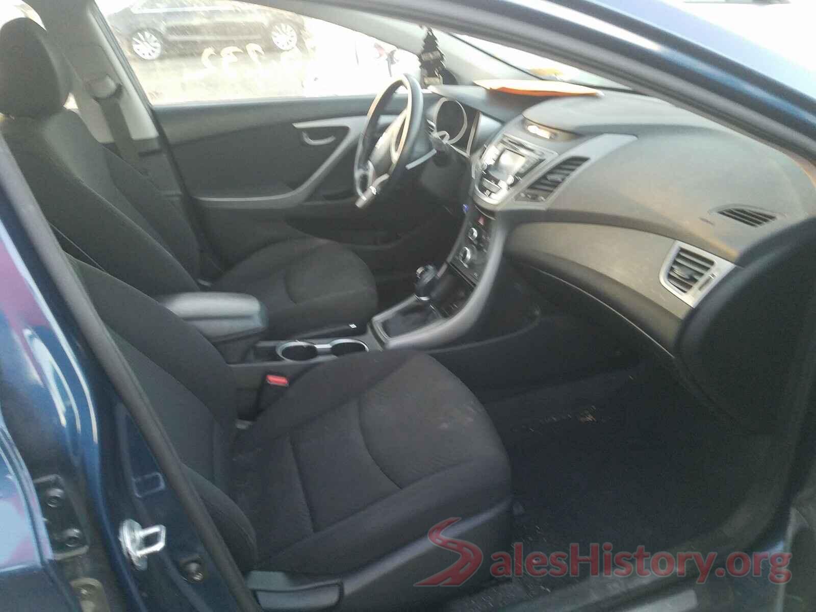 KMHDH4AE3GU599812 2016 HYUNDAI ELANTRA