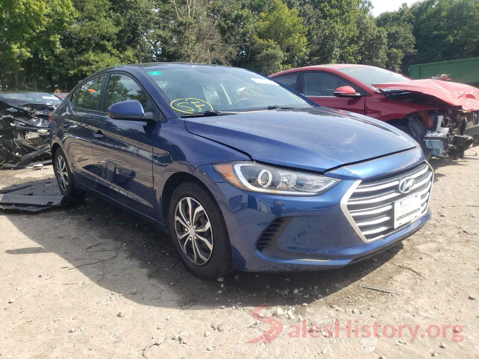 5NPD74LF7HH166700 2017 HYUNDAI ELANTRA