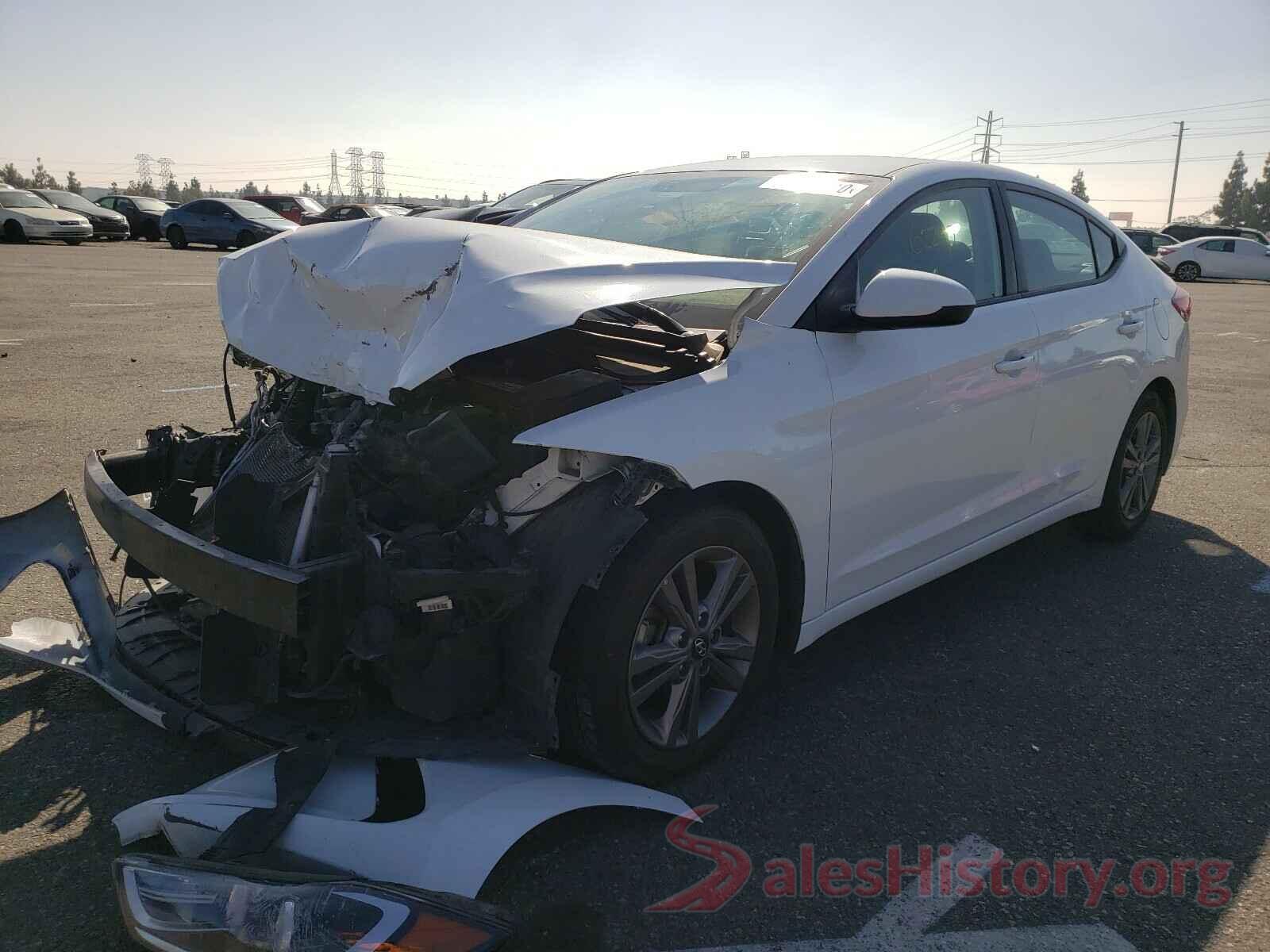 5NPD84LF6JH290587 2018 HYUNDAI ELANTRA