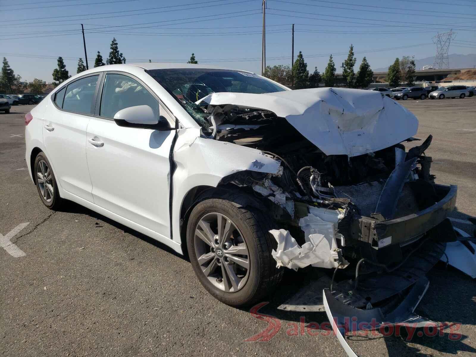 5NPD84LF6JH290587 2018 HYUNDAI ELANTRA