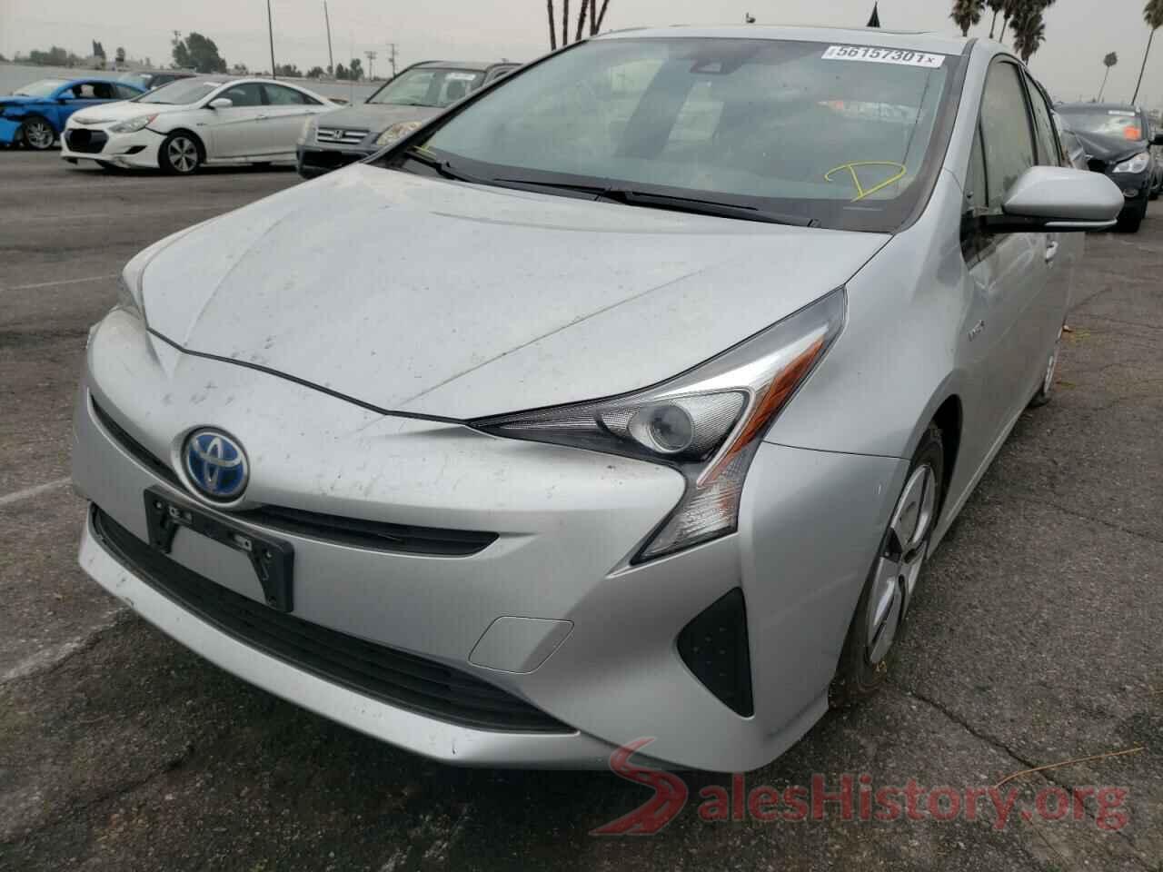 JTDKARFU8H3040583 2017 TOYOTA PRIUS