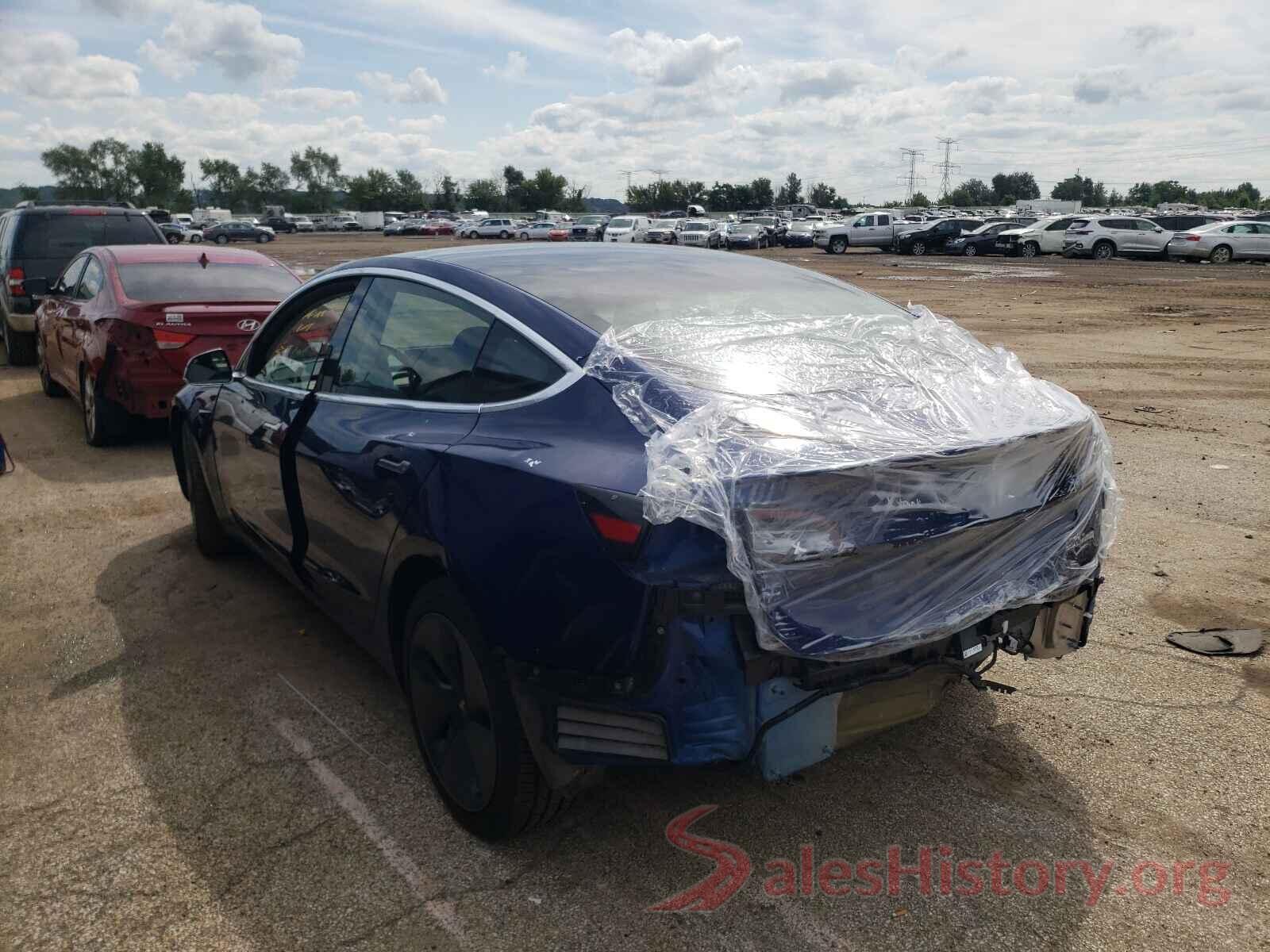 5YJ3E1EB3LF617591 2020 TESLA MODEL 3