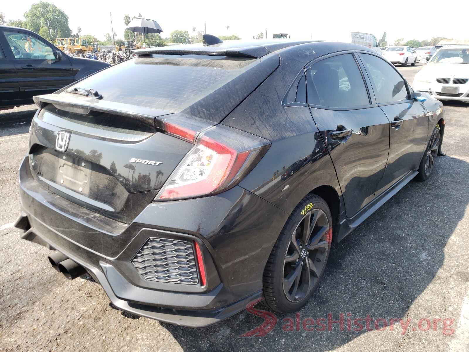 SHHFK7H4XKU417598 2019 HONDA CIVIC